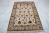 Jaipur White Hand Knotted 41 X 63 Area Rug 905-112430 Thumb 1