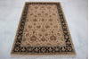 Jaipur Beige Hand Knotted 41 X 64  Area Rug 905-112431 Thumb 2