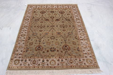 Jaipur Green Hand Knotted 41 X 511 Area Rug 905-112433 Image 2
