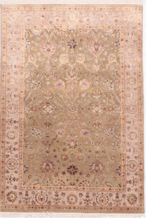 Jaipur Green Hand Knotted 41 X 511 Area Rug 905-112433 Image 6