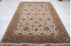 Jaipur Beige Hand Knotted 60 X 92  Area Rug 905-112434 Thumb 3