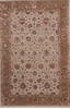 Jaipur Beige Hand Knotted 60 X 92  Area Rug 905-112434 Thumb 0