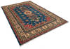 Kazak Blue Hand Knotted 68 X 93  Area Rug 700-112437 Thumb 3