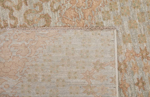 Chobi Beige Hand Knotted 60 X 811 Area Rug 700-112443 Image 5