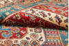 Kazak Multicolor Hand Knotted 311 X 59  Area Rug 700-112445 Thumb 4