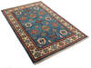 Kazak Blue Hand Knotted 40 X 510  Area Rug 700-112453 Thumb 1