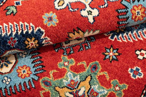 Kazak Red Hand Knotted 311 X 60 Area Rug 700-112456 Image 5