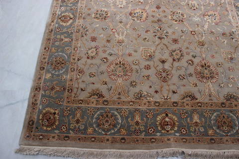 Jaipur Brown Hand Knotted 60 X 92 Area Rug 905-112460 Image 1