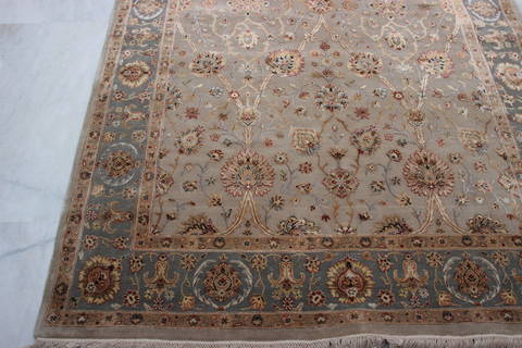 Jaipur Brown Hand Knotted 60 X 92 Area Rug 905-112460 Image 2