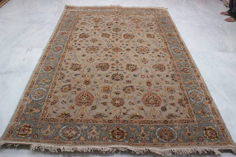 Jaipur Brown Hand Knotted 60 X 92 Area Rug 905-112460 Image 3