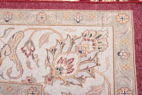 Jaipur Red Hand Knotted 60 X 91 Area Rug 905-112463 Image 3