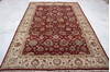 Jaipur Red Hand Knotted 60 X 91  Area Rug 905-112463 Thumb 2