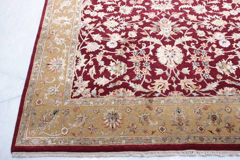 Jaipur Red Hand Knotted 61 X 92 Area Rug 905-112464 Image 1