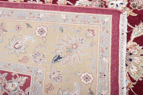 Jaipur Red Hand Knotted 61 X 92 Area Rug 905-112464 Image 3