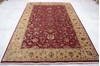 Jaipur Red Hand Knotted 61 X 92  Area Rug 905-112464 Thumb 2