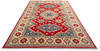 Kazak Red Hand Knotted 611 X 100  Area Rug 700-112474 Thumb 1
