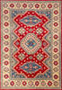 Kazak Red Hand Knotted 611 X 100  Area Rug 700-112474 Thumb 0