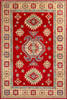 Kazak Red Hand Knotted 67 X 98  Area Rug 700-112481 Thumb 0