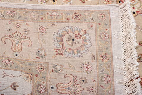 Jaipur White Hand Knotted 60 X 90 Area Rug 905-112490 Image 3