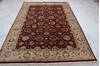 Jaipur Red Hand Knotted 61 X 90 Area Rug 905-112492 Thumb 2