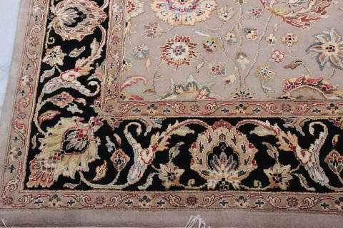 Jaipur Beige Hand Knotted 60 X 92 Area Rug 905-112493 Image 1