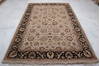 Jaipur Beige Hand Knotted 60 X 92  Area Rug 905-112493 Thumb 2