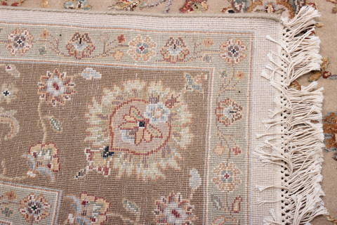Jaipur Beige Hand Knotted 60 X 91 Area Rug 905-112494 Image 3