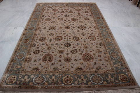 Jaipur Brown Hand Knotted 60 X 92 Area Rug 905-112496 Image 2