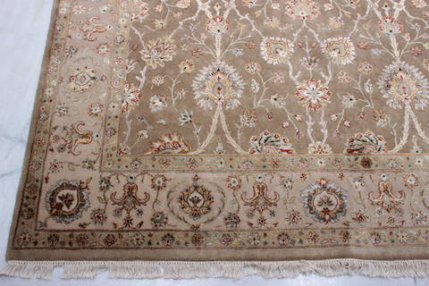 Jaipur Yellow Hand Knotted 60 X 92 Area Rug 905-112498 Image 1