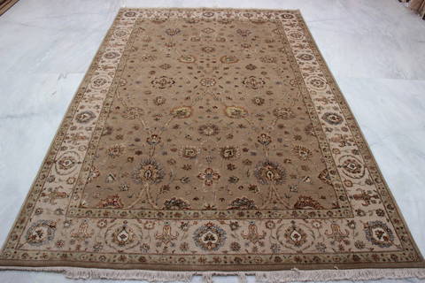 Jaipur Yellow Hand Knotted 60 X 92 Area Rug 905-112498 Image 2