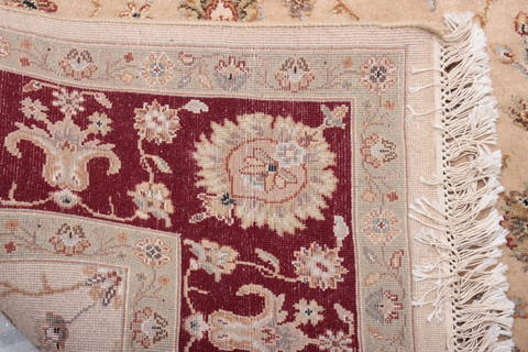Jaipur Beige Hand Knotted 60 X 92 Area Rug 905-112502 Image 3
