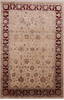 Jaipur Beige Hand Knotted 60 X 92  Area Rug 905-112502 Thumb 0