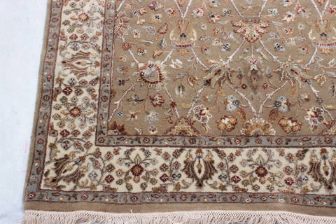 Jaipur Brown Hand Knotted 40 X 61 Area Rug 905-112507 Image 1