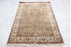 Jaipur Brown Hand Knotted 41 X 61  Area Rug 905-112508 Thumb 4