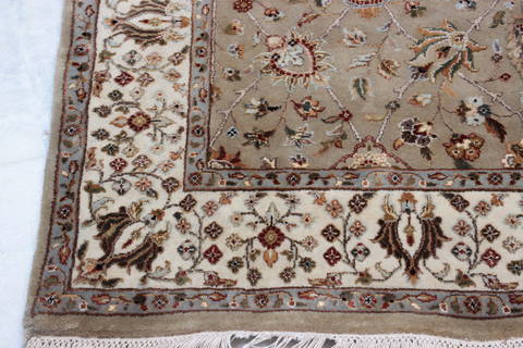 Jaipur Brown Hand Knotted 41 X 61 Area Rug 905-112509 Image 2
