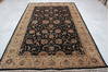 Jaipur Black Hand Knotted 61 X 93 Area Rug 905-112511 Thumb 2