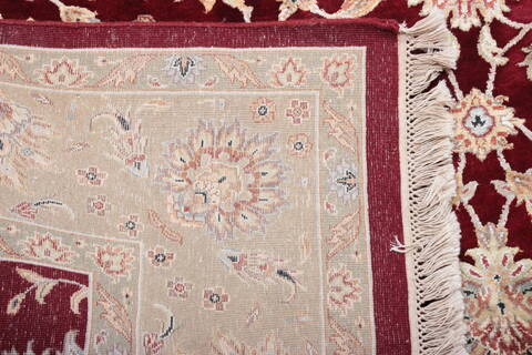 Jaipur Red Hand Knotted 61 X 90  Area Rug 905-112513 Image 3