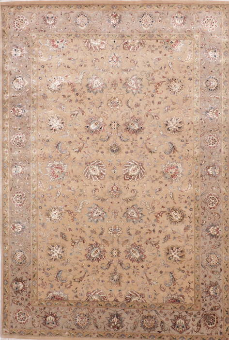 Jaipur Brown Hand Knotted 61 X 90 Area Rug 905-112514 Image 0
