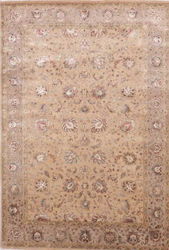 Jaipur Brown Hand Knotted 6'1" X 9'0"  Area Rug 905-112514