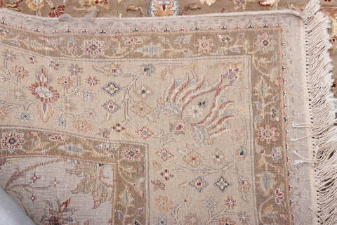 Jaipur Brown Hand Knotted 61 X 93 Area Rug 905-112516 Image 3