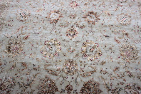 Jaipur White Hand Knotted 711 X 102 Area Rug 905-112518 Image 3