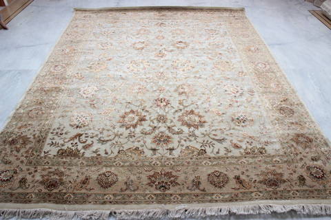 Jaipur White Hand Knotted 711 X 102 Area Rug 905-112518 Image 8