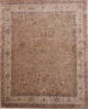 Jaipur Brown Hand Knotted 82 X 102  Area Rug 905-112519 Thumb 0