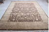 Jaipur Brown Hand Knotted 81 X 101 Area Rug 905-112520 Thumb 6