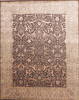Jaipur Brown Hand Knotted 81 X 101 Area Rug 905-112520 Thumb 0