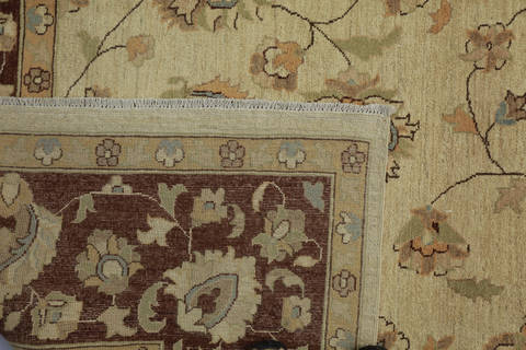 Chobi Beige Hand Knotted 810 X 119 Area Rug 700-112524 Image 5