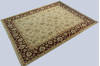 Chobi Beige Hand Knotted 810 X 119  Area Rug 700-112524 Thumb 1