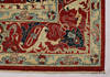 Chobi Red Hand Knotted 810 X 122  Area Rug 700-112526 Thumb 4