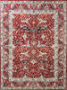 Chobi Red Hand Knotted 810 X 122 Area Rug 700-112526 Thumb 0