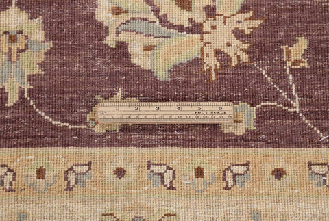Chobi Brown Hand Knotted 811 X 117  Area Rug 700-112532 Image 8
